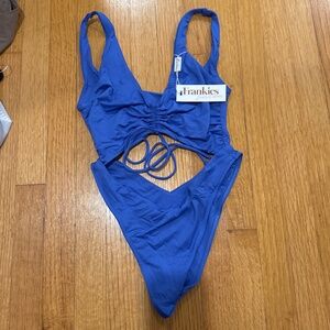 Frankies Bikinis Cutout One Piece